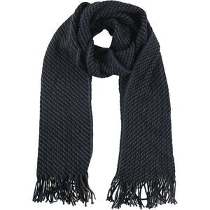 Tags Weekly Mens Multi-Tone Scarf, Blue, One Size, DM